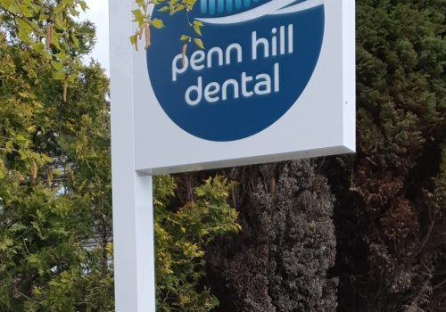 Projecting signage, hanging signage, graphic design bespoke signage, bespoke design, advertising, road side signage