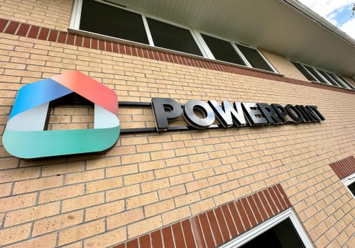 Built up Letters, Unit Signage, fabrication, 3d built up letters, stand off letters