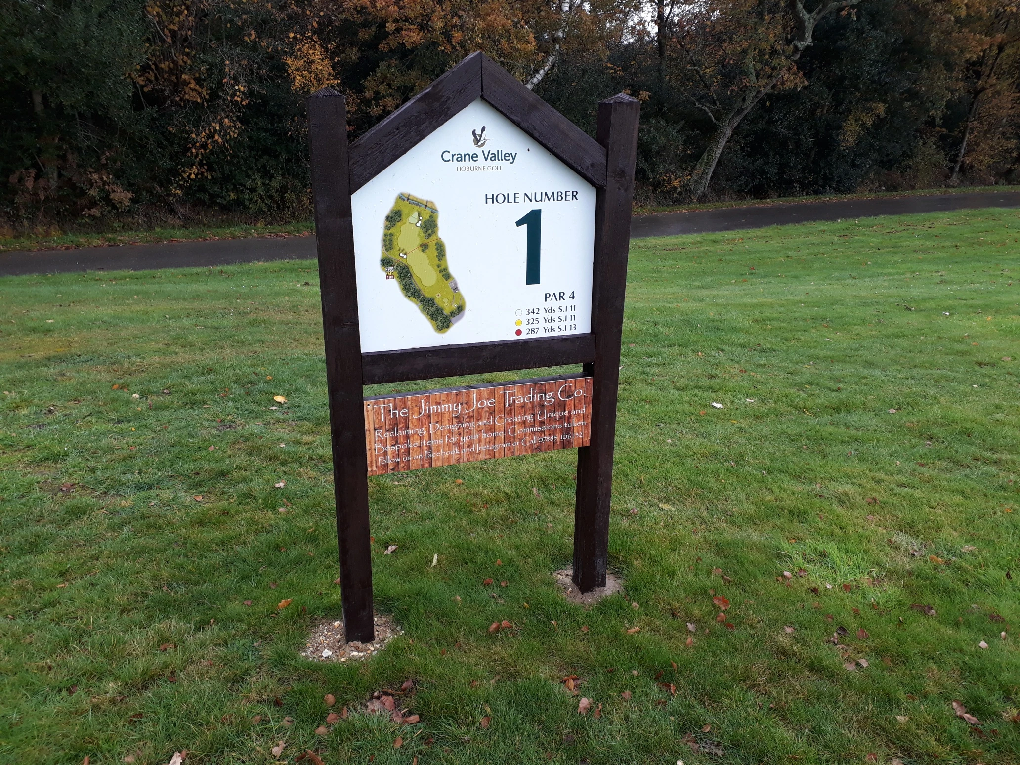 Crane Valley Hole Markers