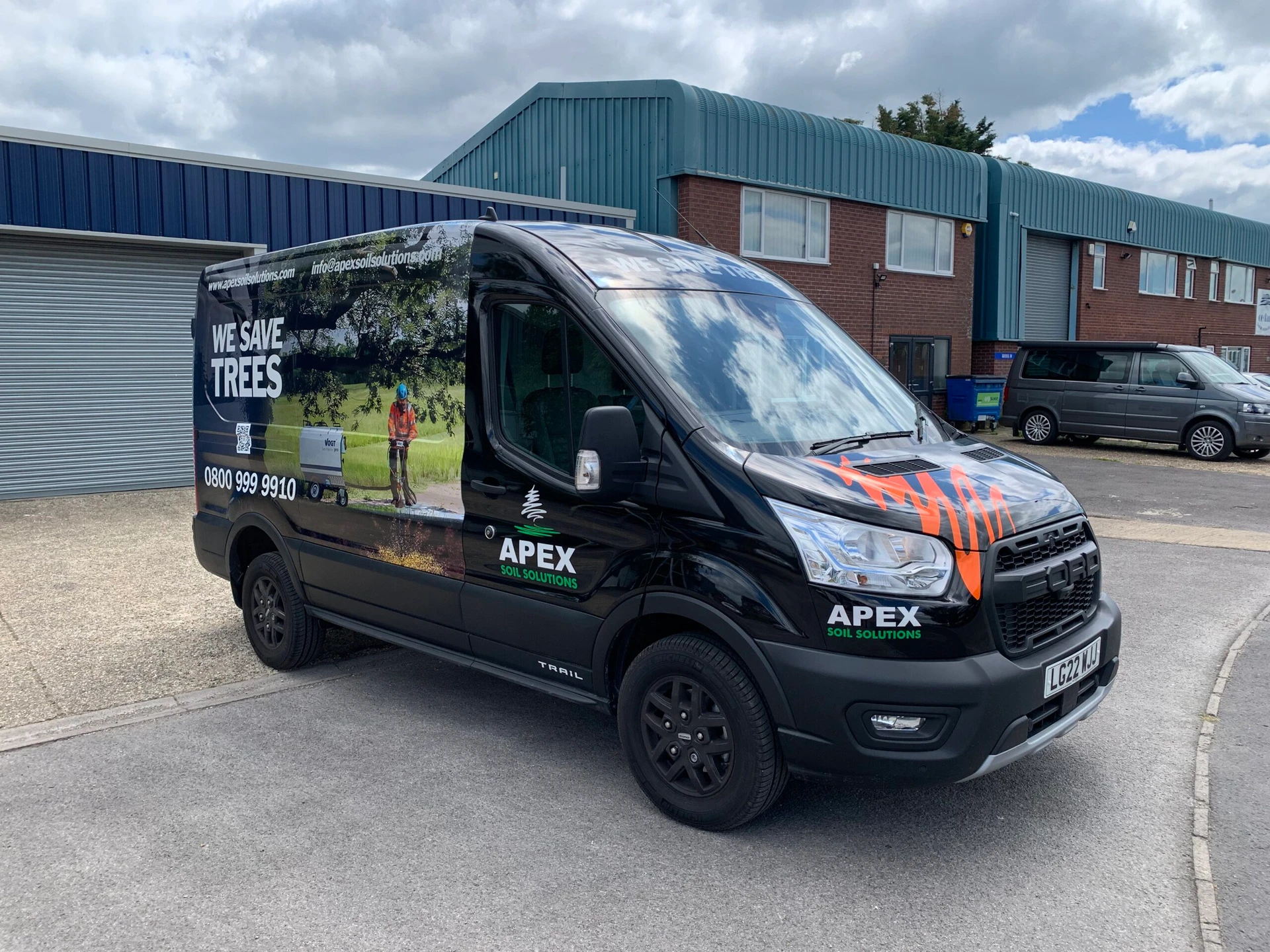 Apex Save the Trees Vehicle Wrap