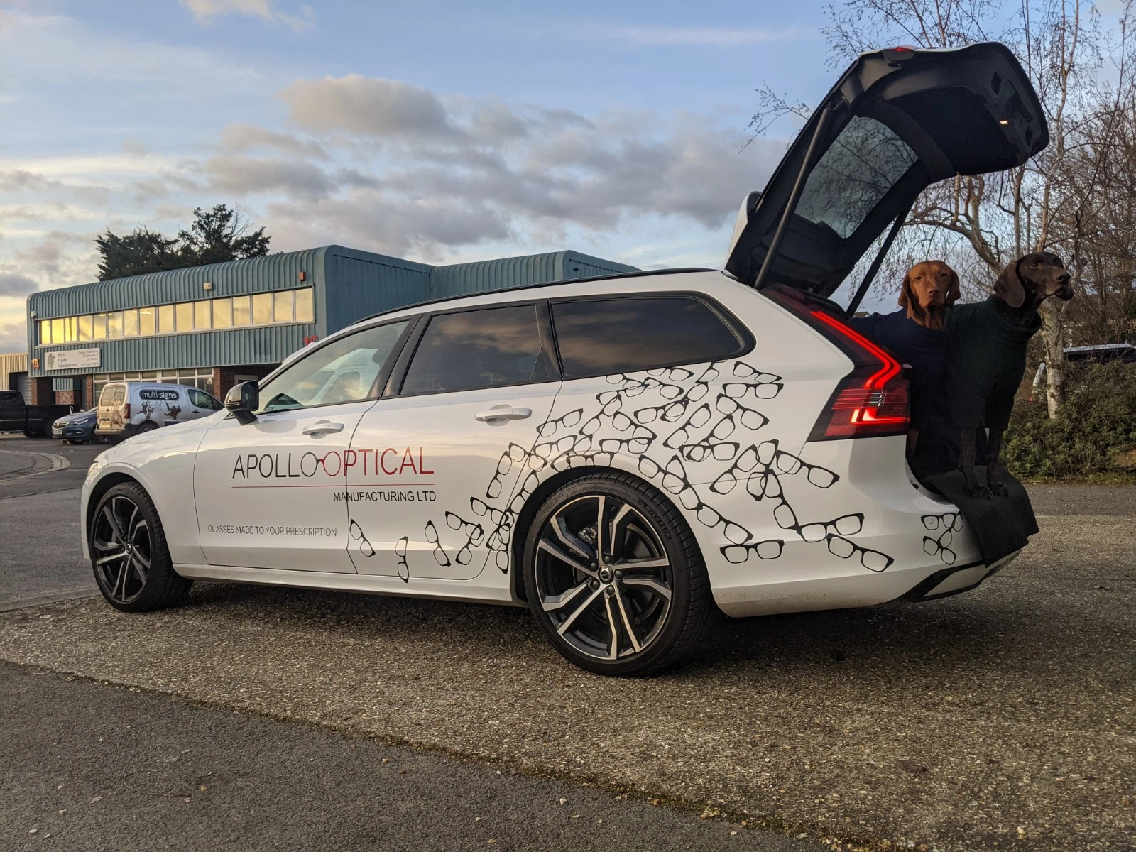 Apollo Optical Vehicle Livery