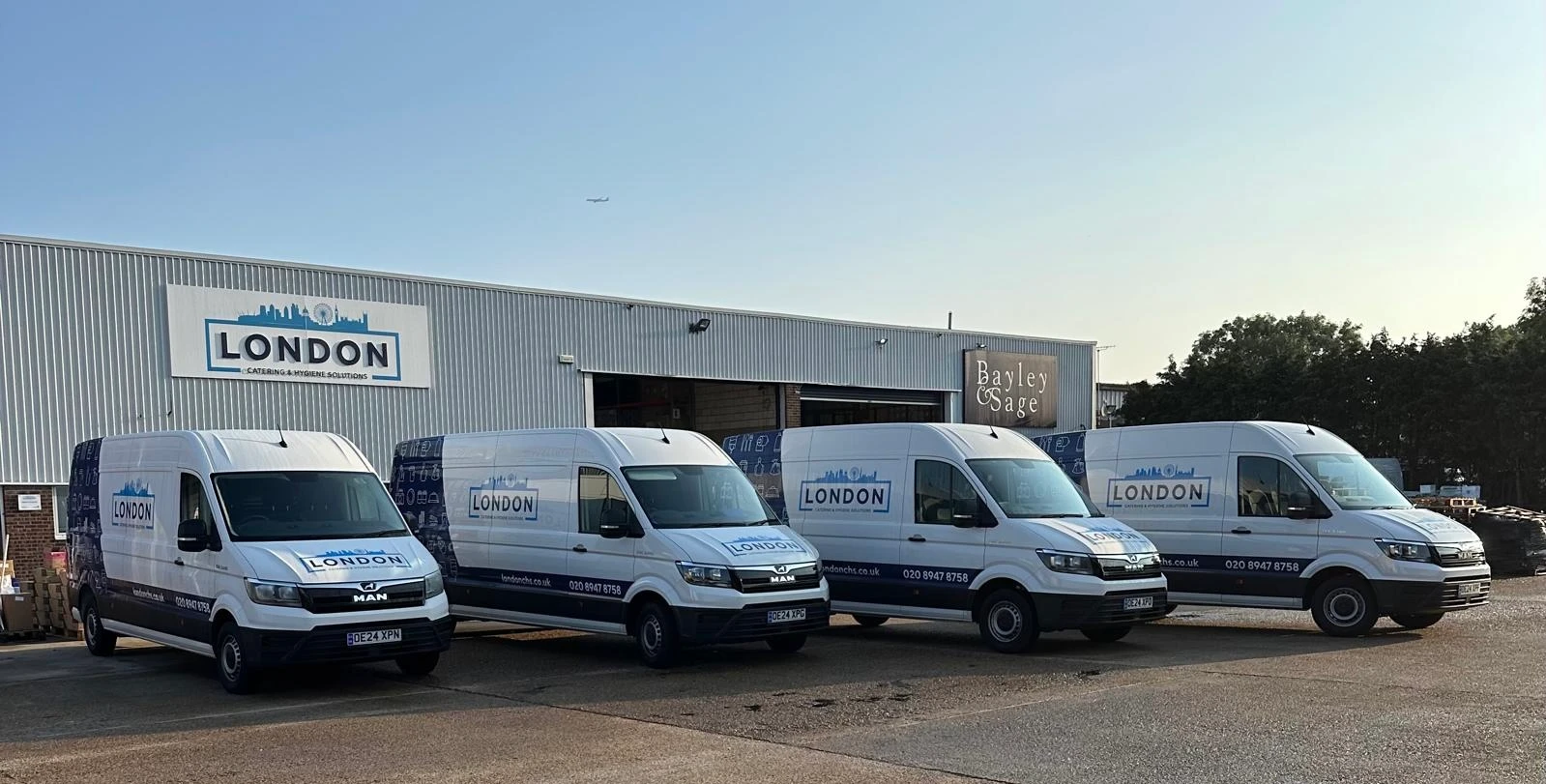 Comax London UK Fleet Vehicle Livery