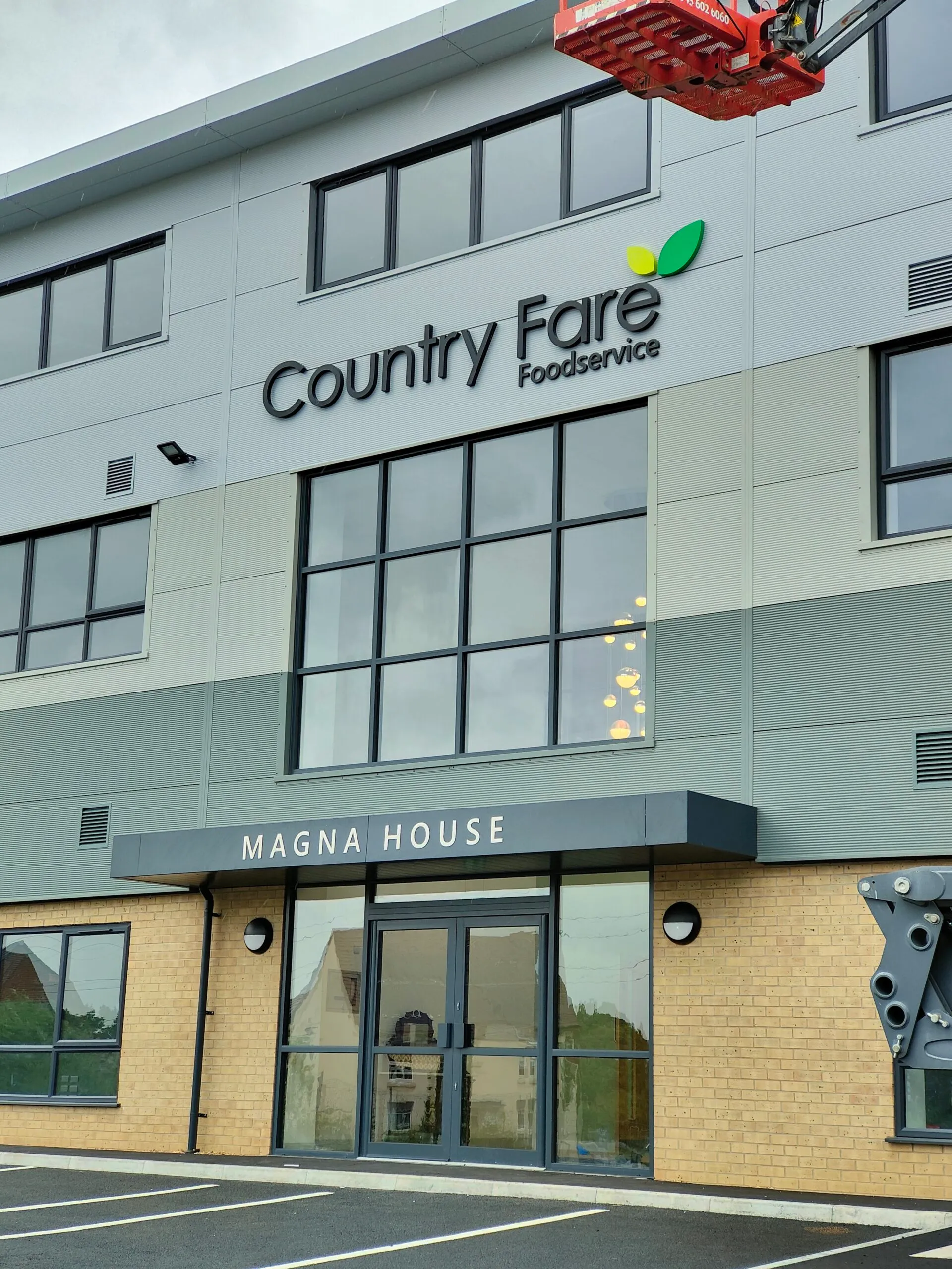 Country Fare 3D Built up Letters