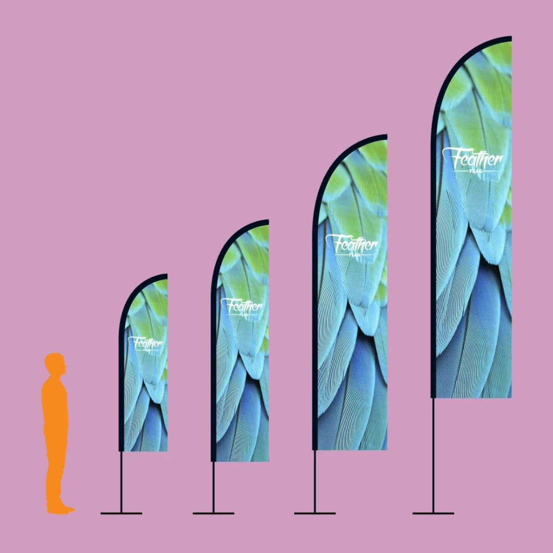 Feather FLag Background
