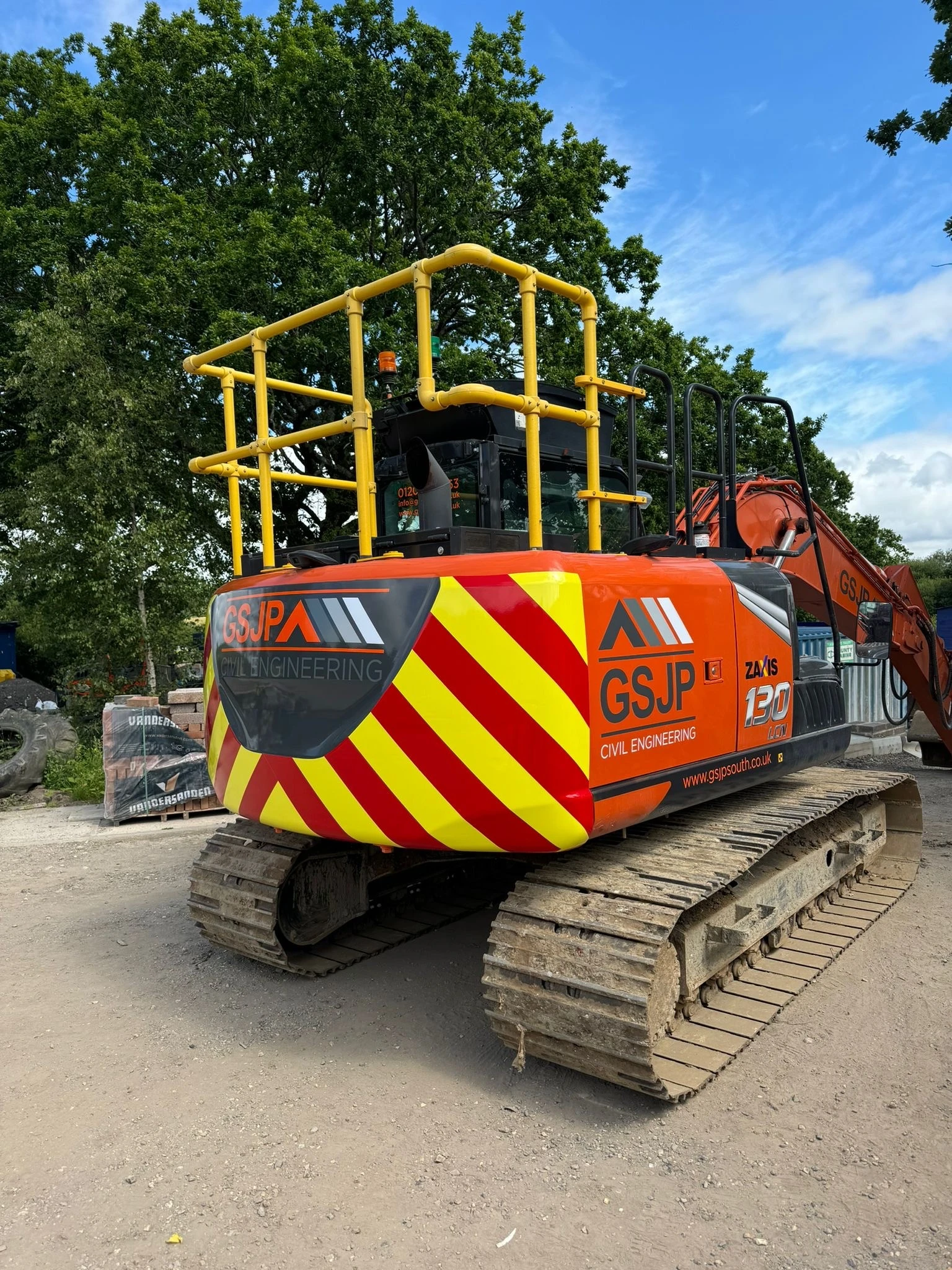 GSJP Excavator Chevron Wrap