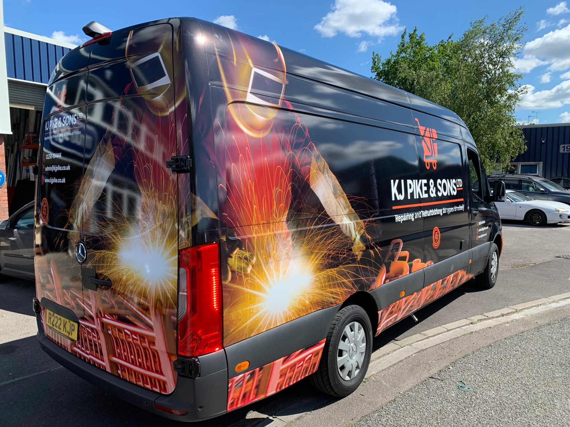 KJ Pike & Sons Vehicle Wrap