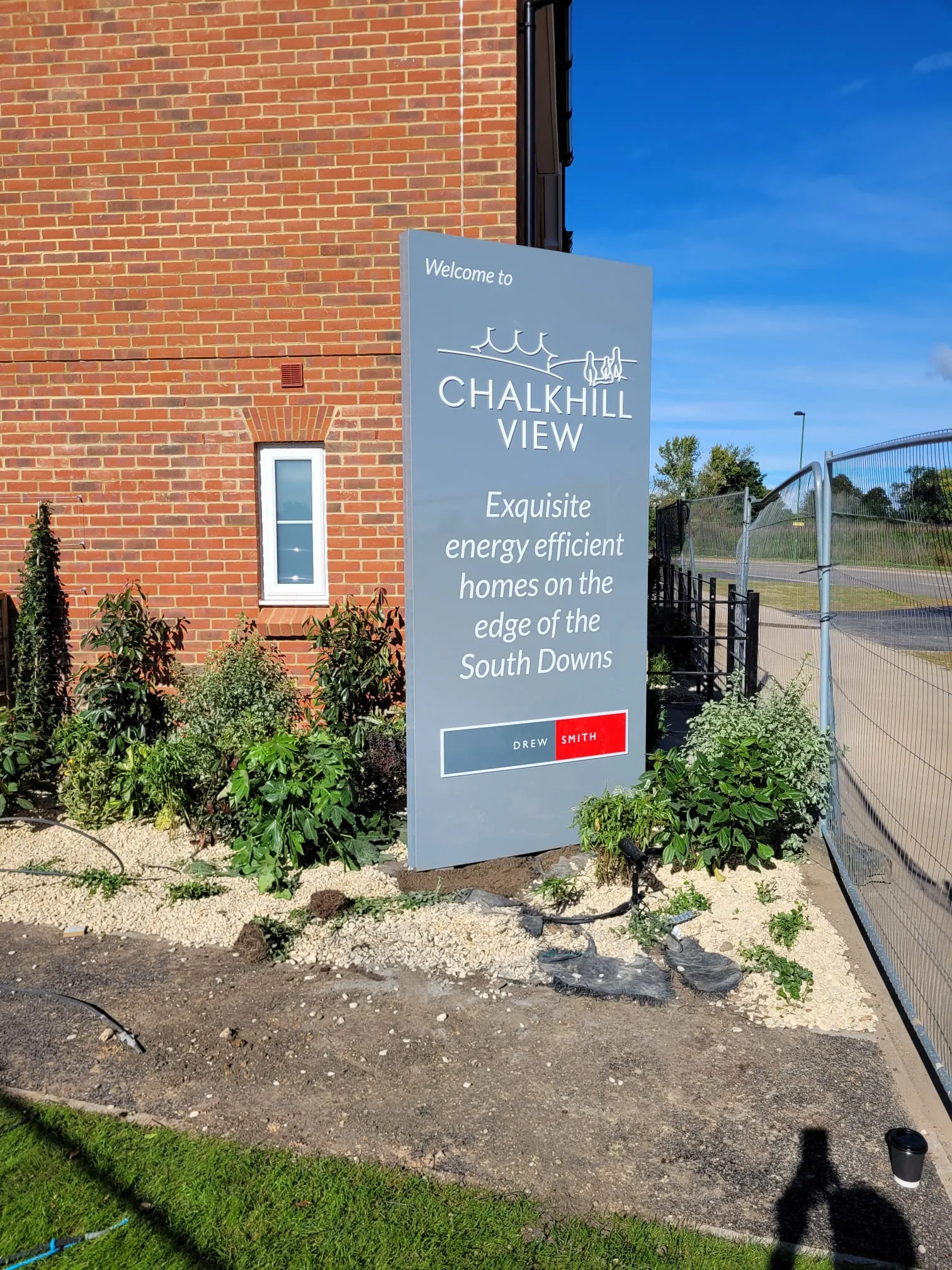 Monolith signage, directional signage, fret cut letters, custom signage, bespoke signage