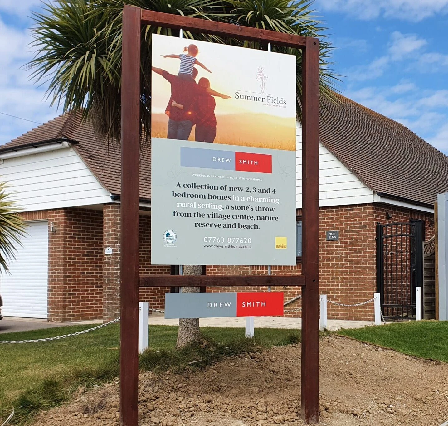 Monolith signage, directional signage, fret cut letters, custom signage, bespoke signage