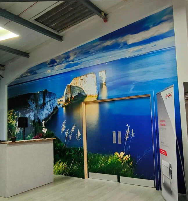 Mural, Custom wallpaper, bespoke graphics, graphic design, large format, wall art, wall print