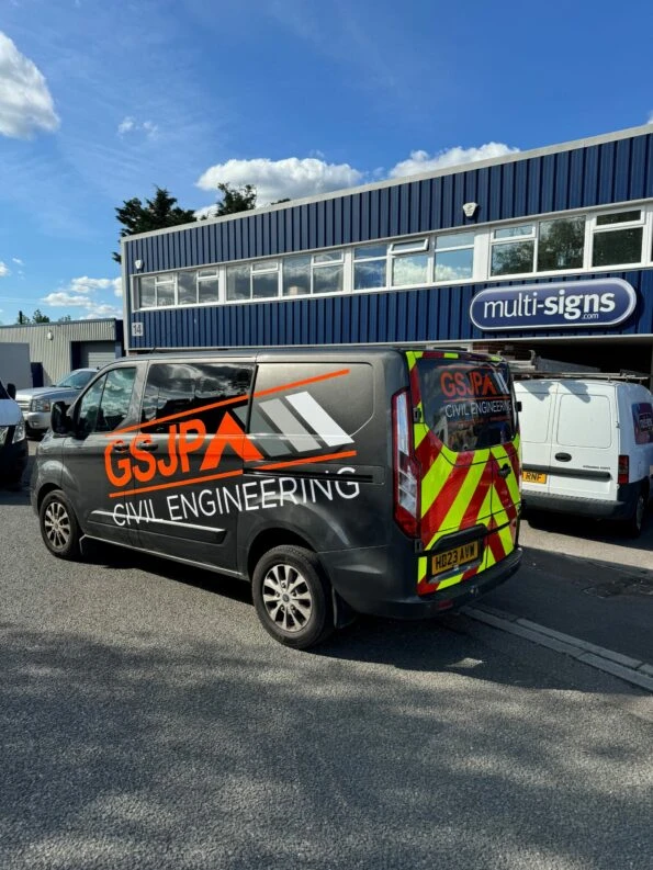 GSJP Civil Engineering Vehicle Livery & Chevron KIt