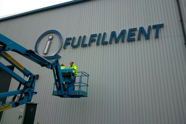 Built up Letters, Unit Signage, fabrication, 3d built up letters, stand off letters