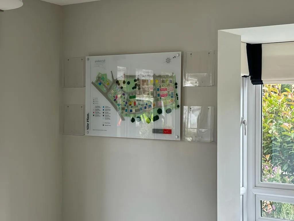 Pembers Hill Park Internal Acrylic Plan